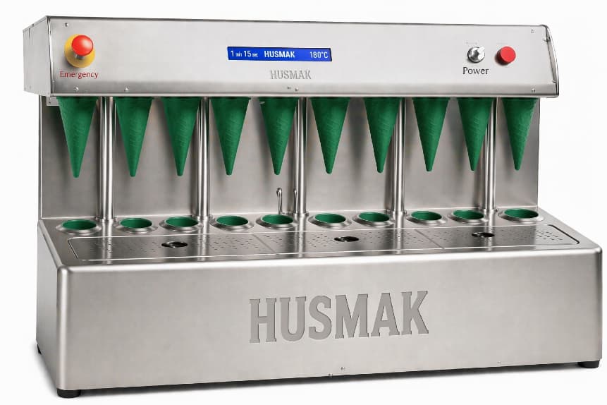 Hcau/10 Pizza Cone Machine
