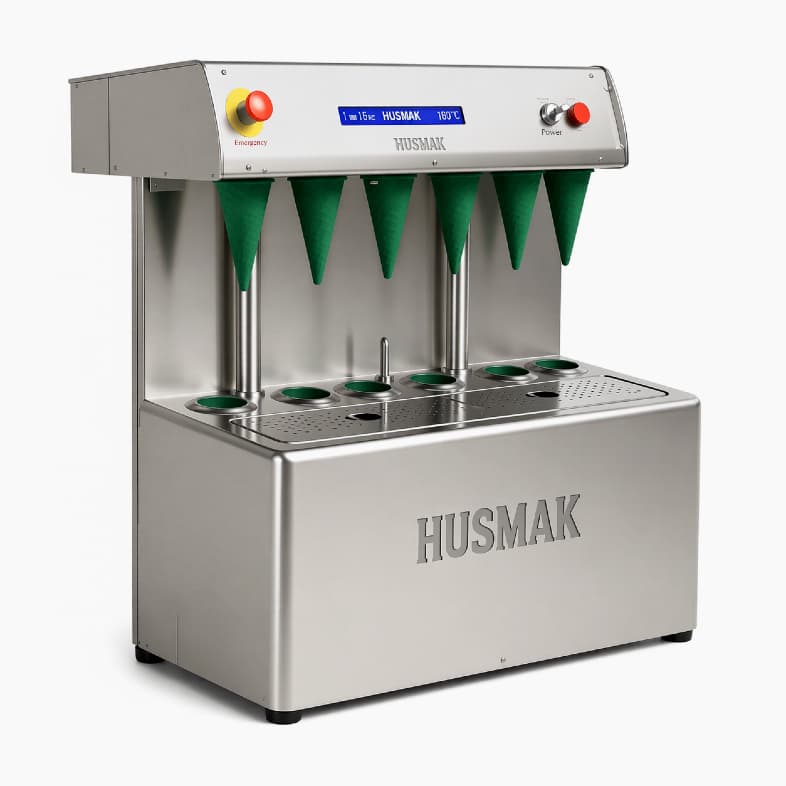 Hcau/6 Pizza Cone Machine